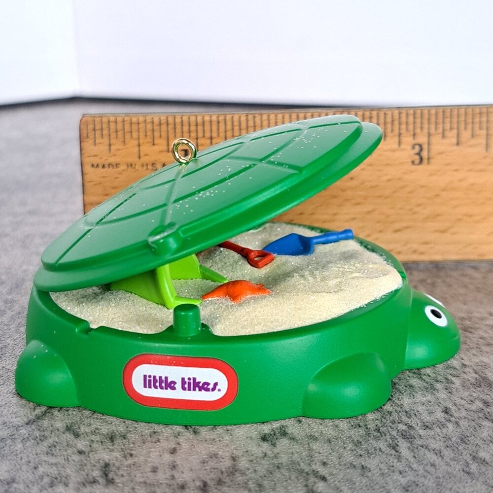 Hallmark Keepsake Ornament Little Tikes Classic Turtle Sandbox 2014 - Picture 2 of 10